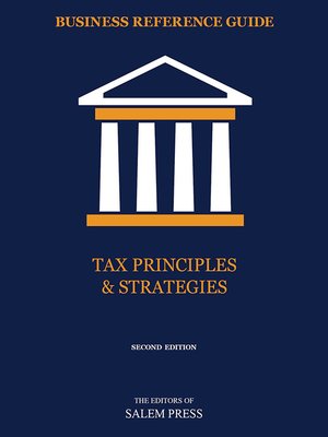 cover image of Tax Principles & Strategies